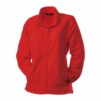 dámská mikina fleece červená